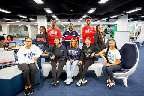 Howard University students